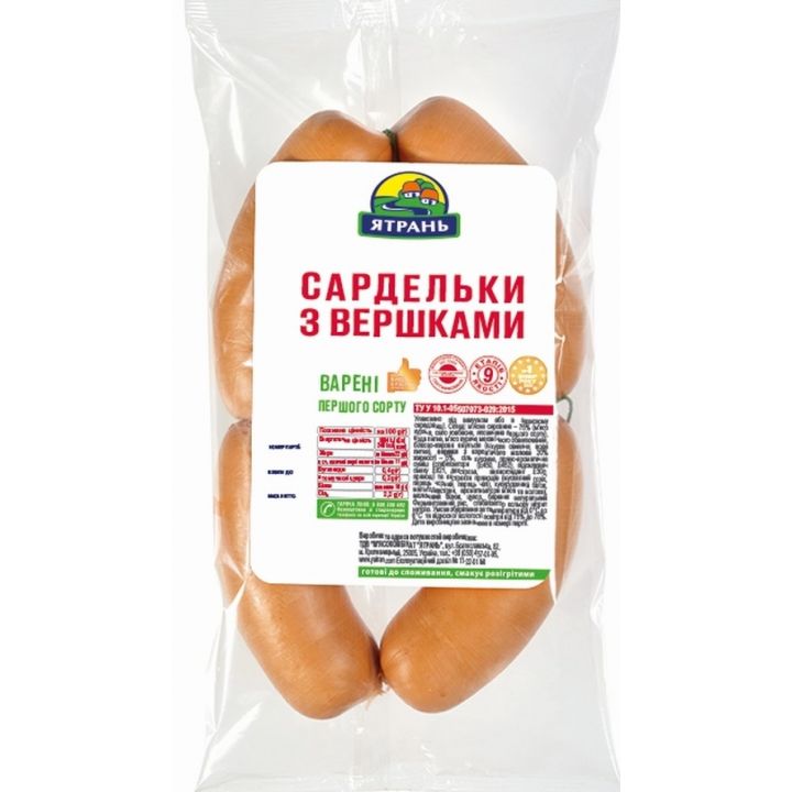 Сардельки з вершками